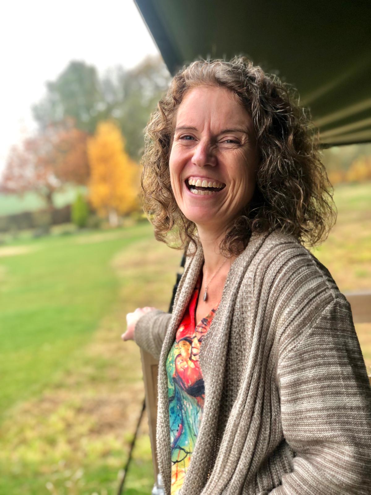 Gina Dallison smiling outdoors