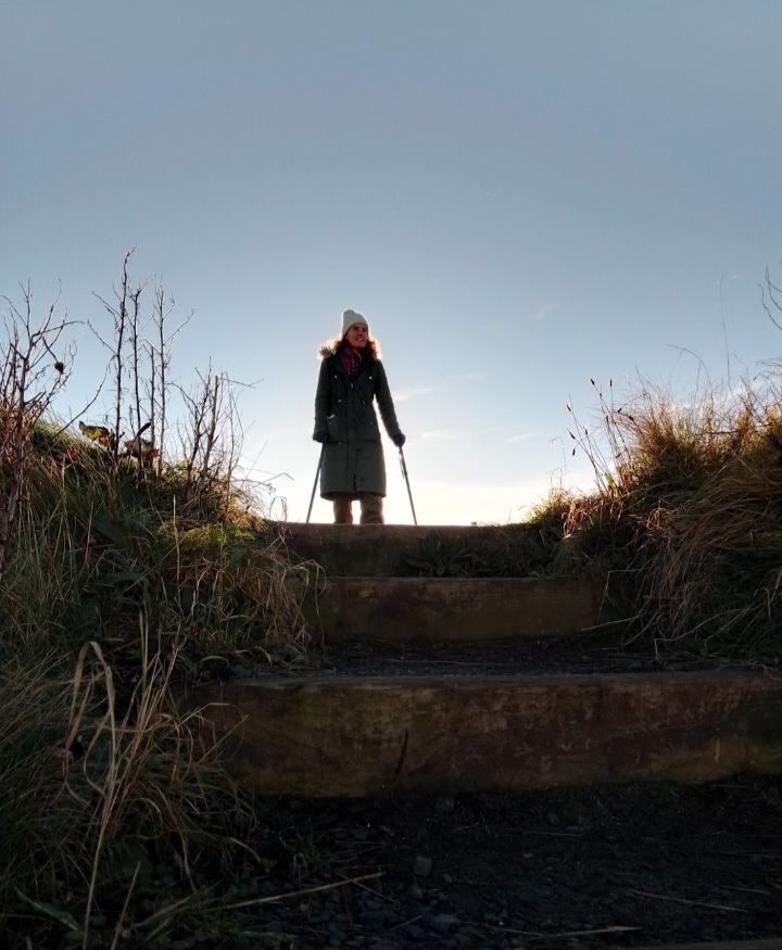 A path opening toward the light